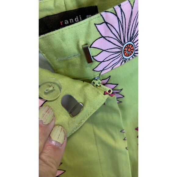 Randi M Floral retro vibe pants size 8 - Picture 5 of 10
